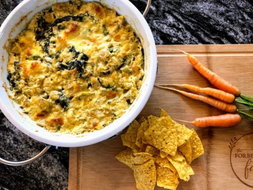 Chard Artichoke Dip - The Forbes Family Farm