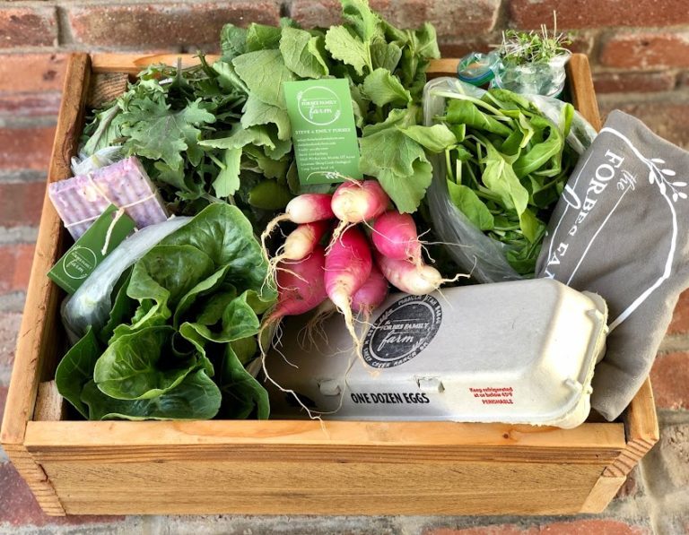 community supported agriculture box