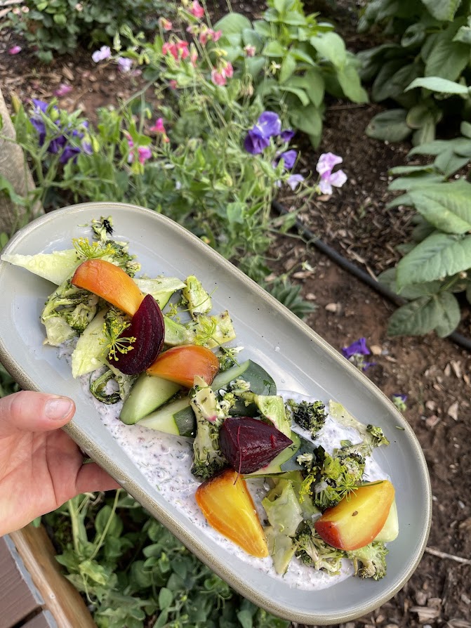 beet broccoli salad